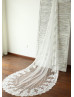 Cathedral Lace Bridal Wedding Veil